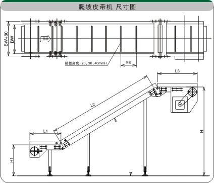 塑料網帶爬坡機示意圖紙 塑料網帶爬坡機示意圖紙
